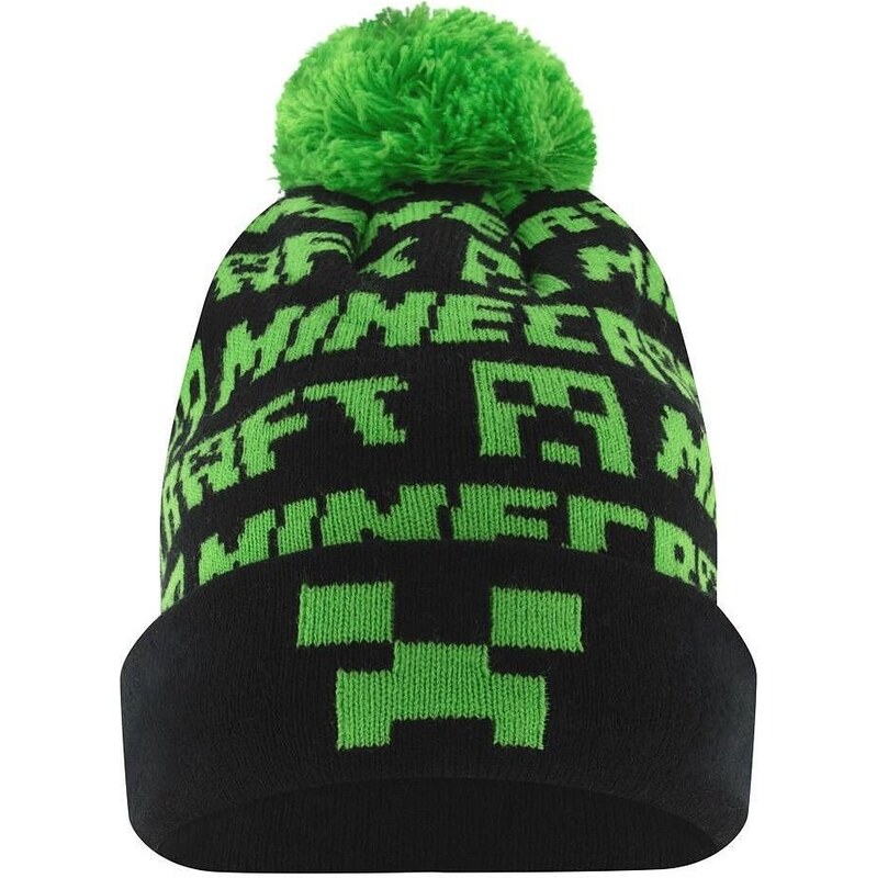 MOJANG Detská zimná čiapka s brmbolcom Minecraft 27371838