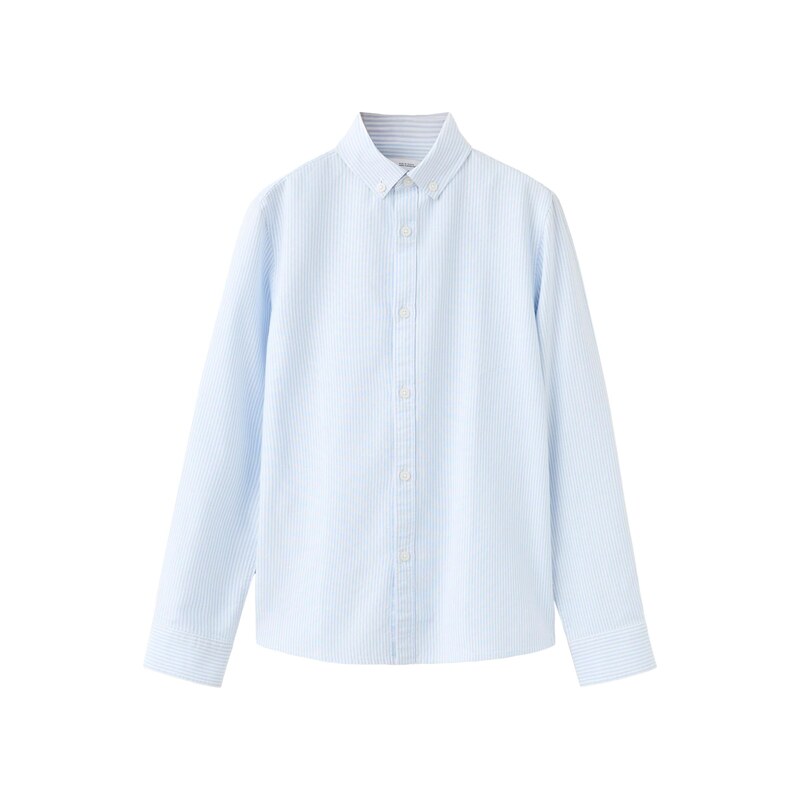 MANGO KIDS Košeľa ROXFORDR svetlomodrá / biela 69191001