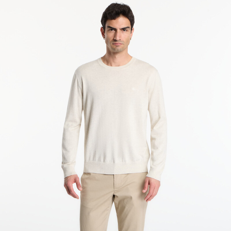Sveter Calvin Klein Ls Supima Cotton Crew Snow Heather L 69199979