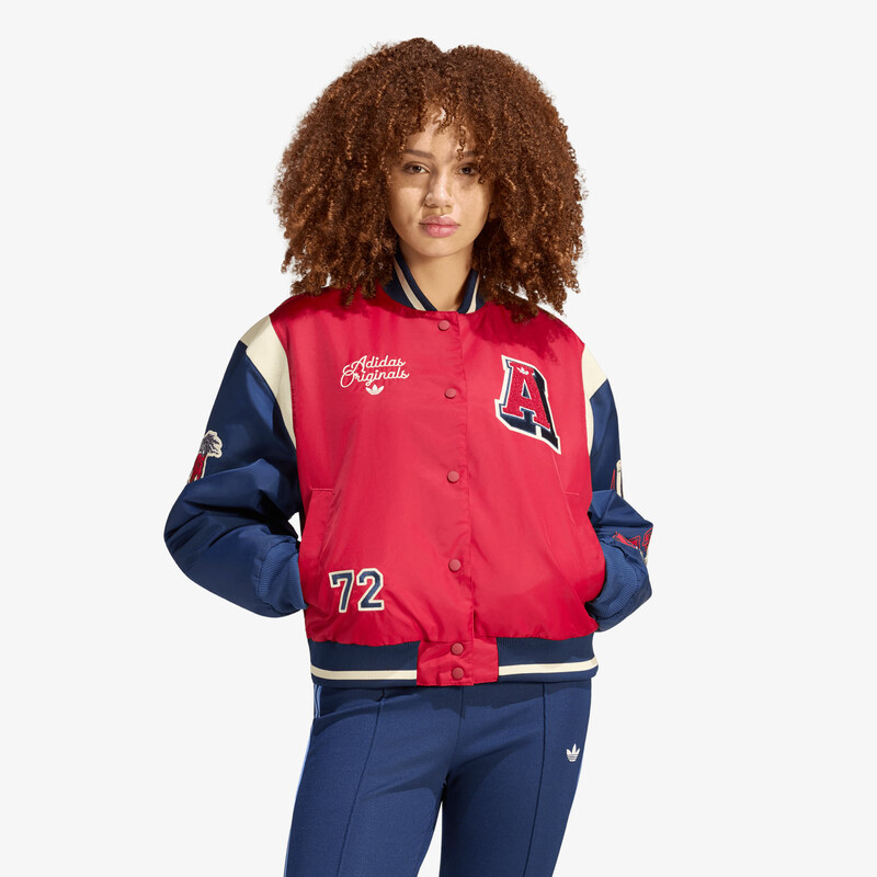 adidas Originals Bomber adidas Jkt With Badges Team Victory Red/ Night 69214293