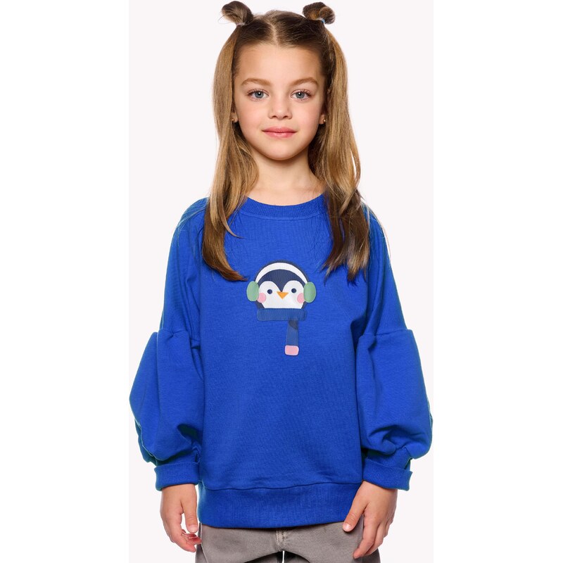 Pískacie mikina Fiona, Detské, Královska modrá, Pingu 69215061
