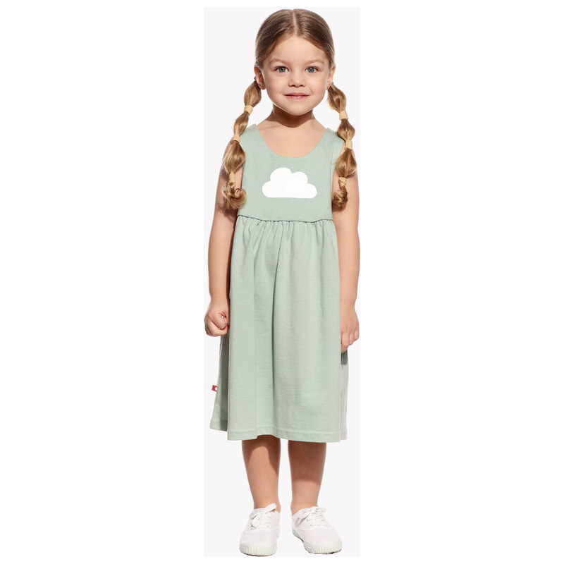 Pískacie šaty Ivana, Dievča, Mentolové, Oblak 69215454