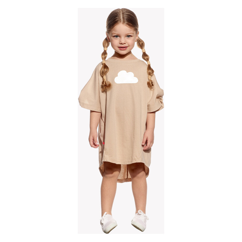 Pískacie šaty Nela Mini, Dievča, Safari, Oblak 69215468