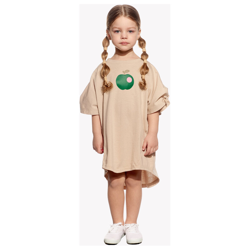 Pískacie šaty Nela Mini, Dievča, Safari, Jablko 69215471