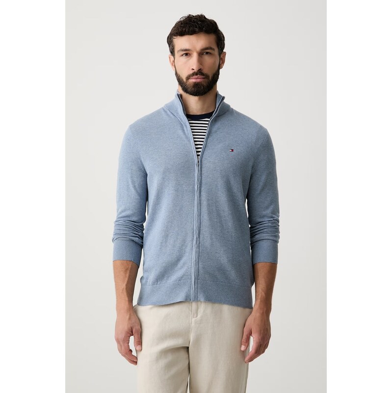 Tommy Hilfiger sveter na gombíky pánsky bavlnený 69217833