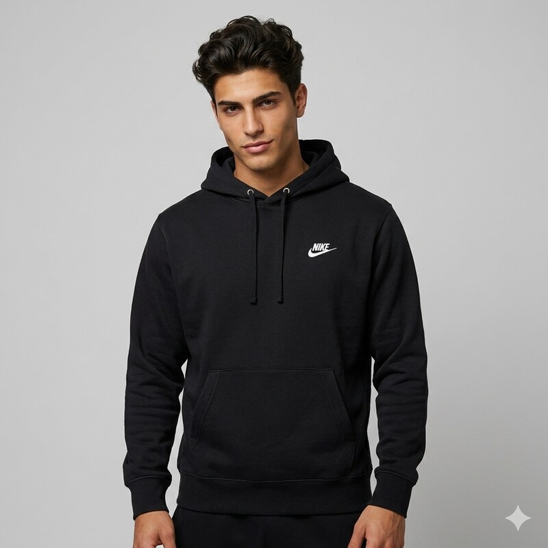 Nike Club BLACK/BLACK/WHITE 64957267