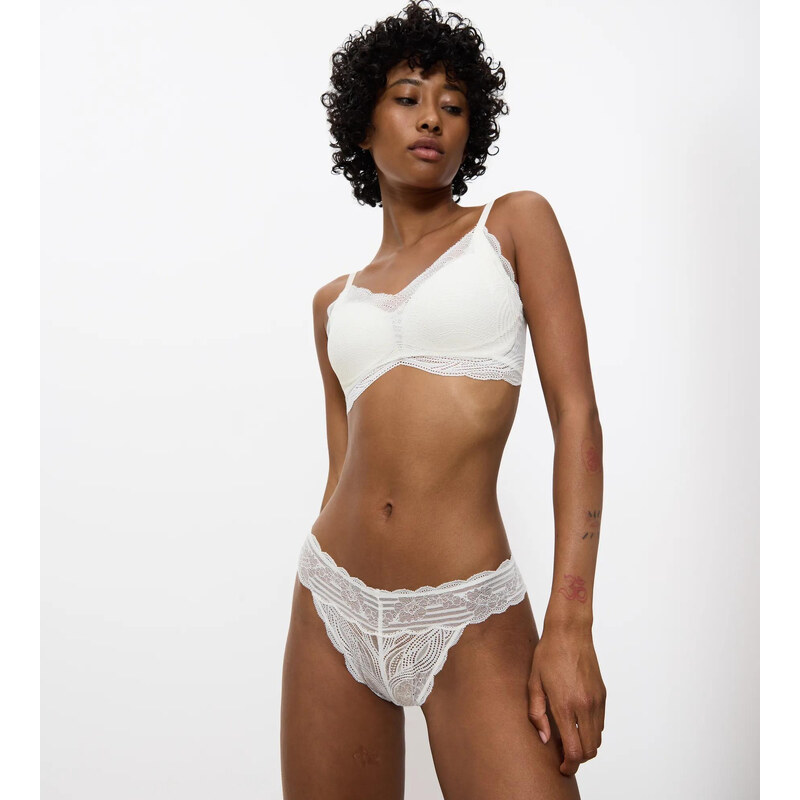 TRIUMPH LIFT SMART - Triumph bezšvové brazílske bikiny s vysokým 52339422