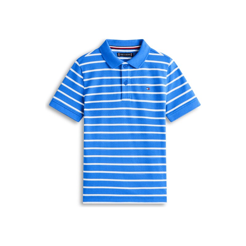 TOMMY HILFIGER Tričko Essential modrá / biela 66146921