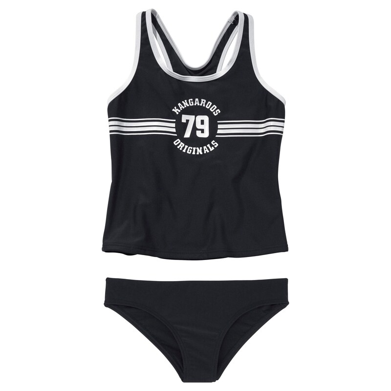 KangaROOS Bikiny čierna / biela 69428796