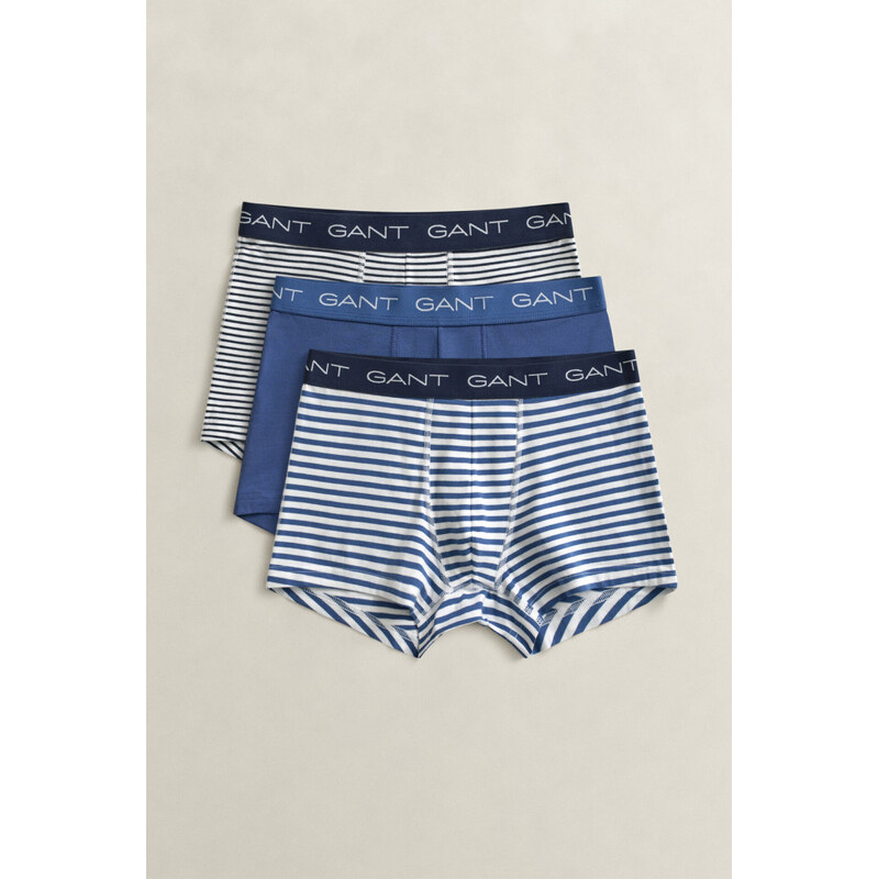 Pyžamo gant thin stripe trunk 3-pack vintage blue 69377096