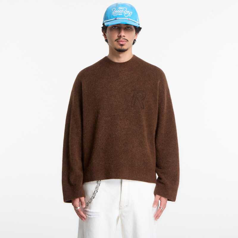 Sveter Represent Logo Sweater UNISEX Chocolate XL 69403878