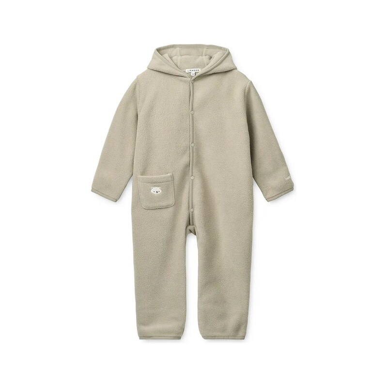 Liewood overal dojčenský Theodore Baby Fleece Jumpsuit 69401184