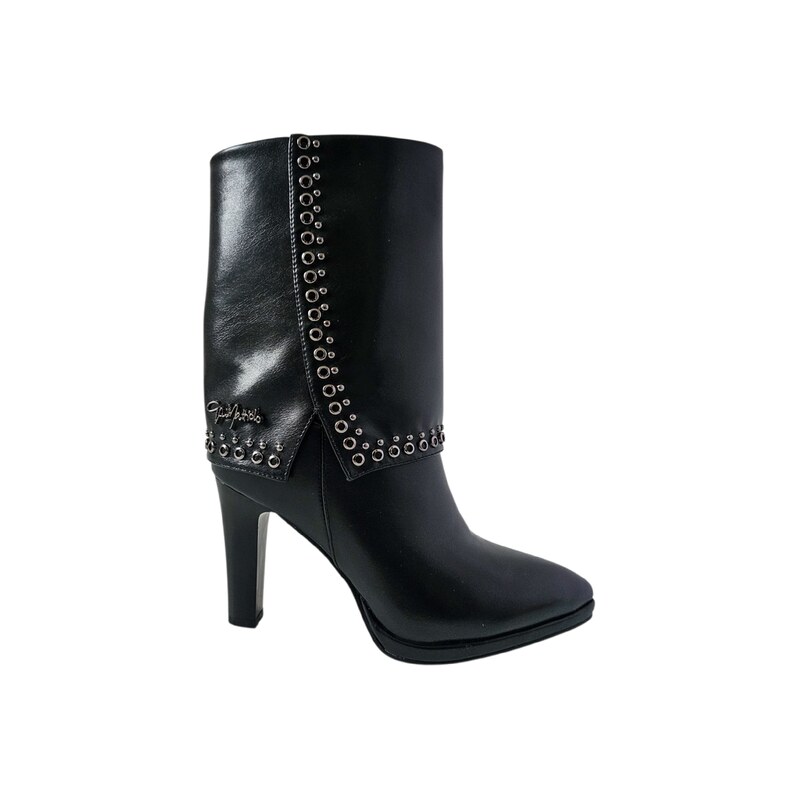 Členkové slouchy čižmy Gai Mattiolo Black 65623142