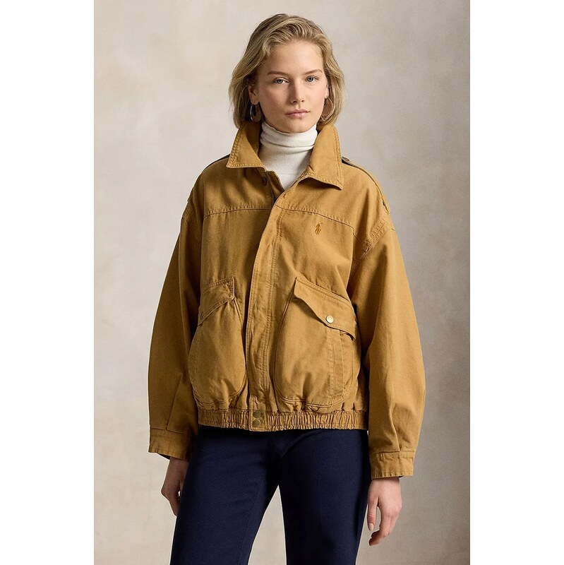 Polo Ralph Lauren prechodná bunda dámska bavlnená 69594713