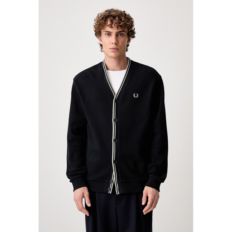 Fred Perry Kardigán pánsky bavlnený 68627463