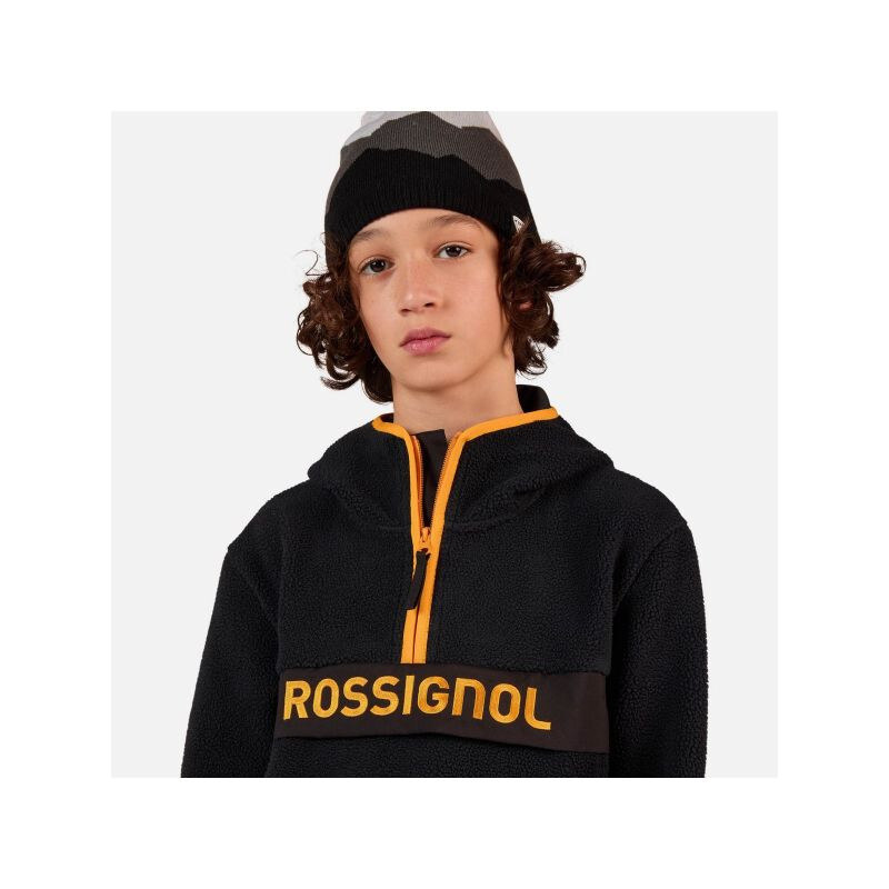 Dětská mikina JR All Track Anorak model 22238327 černá - Rossignol 69668357