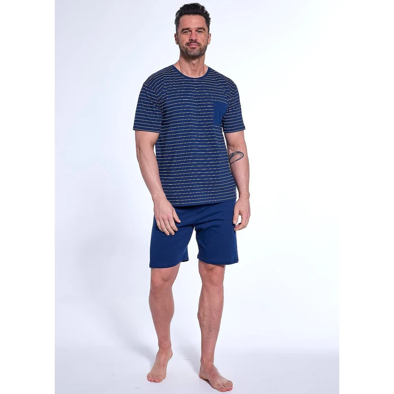 Pyžamo model 20959185 Lagoon kr/r S2XL pánské - Cornette 69614731