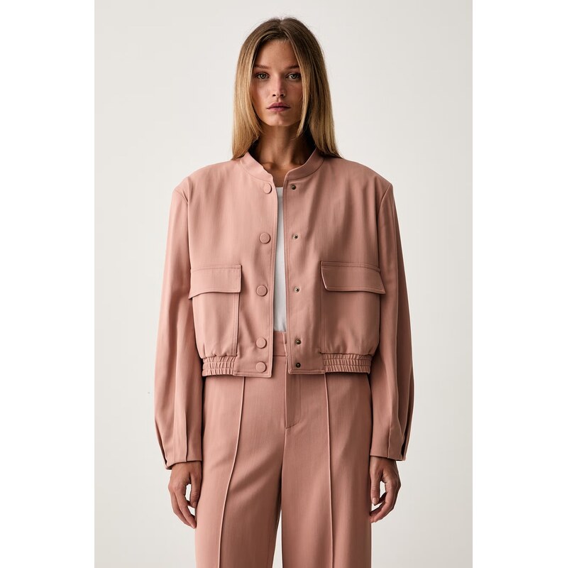 Twinset bunda dámska s viskózou 69737556
