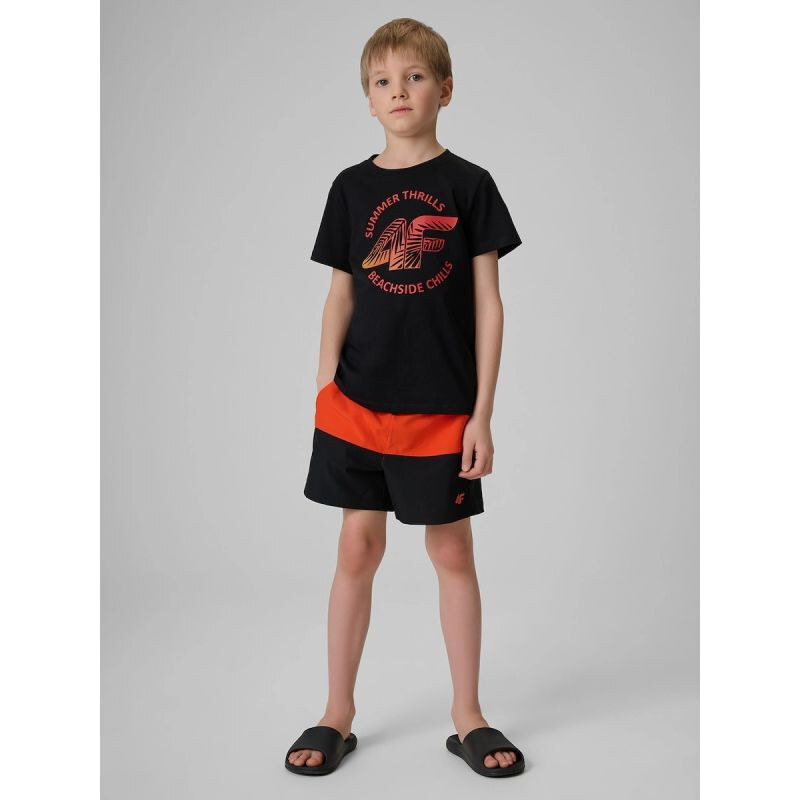 Chlapčenské plážové šortky boardshorts 4F 4FJWSS26UBDSM203-62S 69727429
