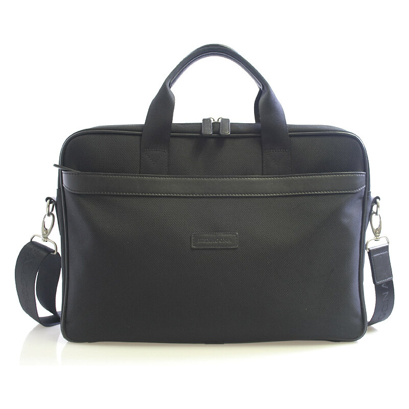 Čierna aktovka - taška Hexagona D72495 čierna 5713930