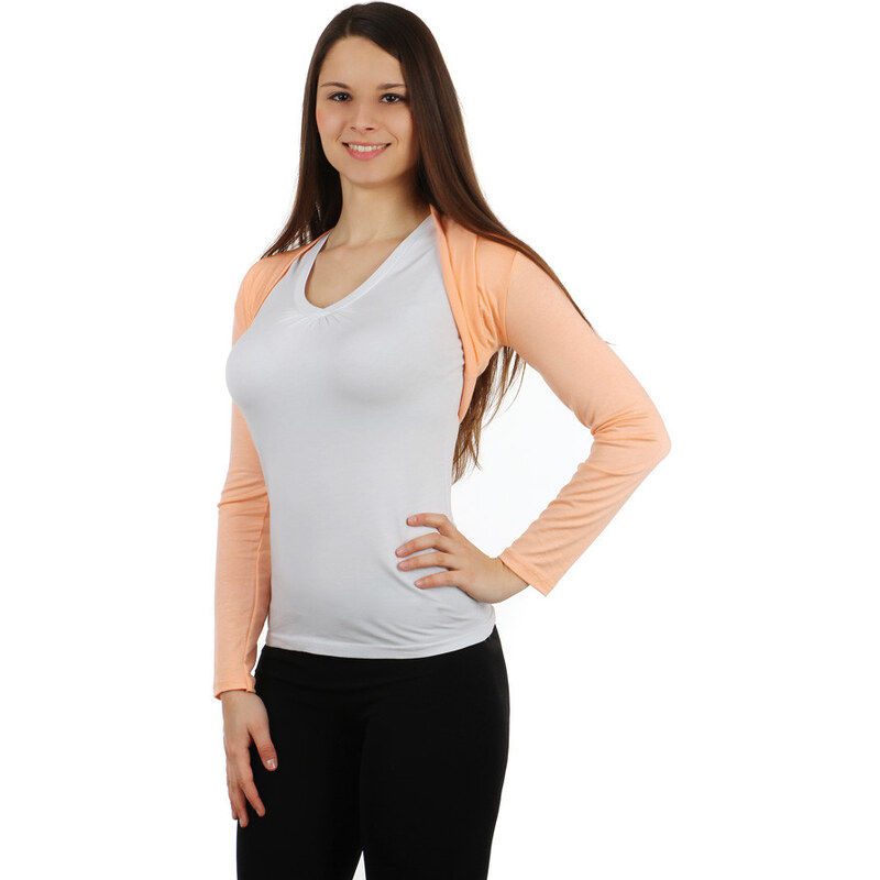 Glara Spoločenské jednofarebné bolerko na šaty 39624414