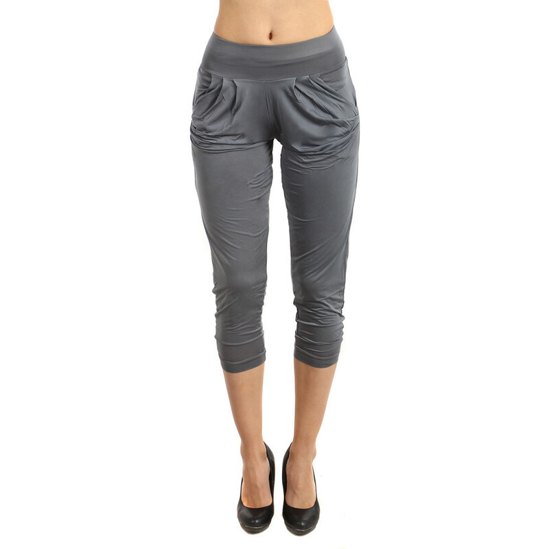 Glara Hladké dámske 3/4 nohavice 50901755