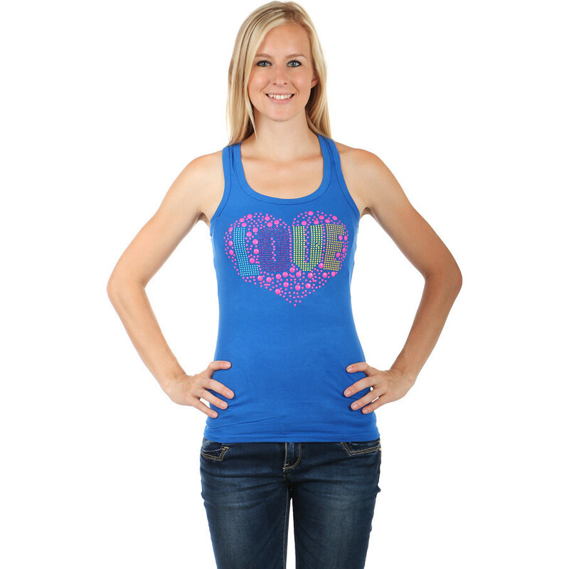 Glara Športové tielko s nápisom love 36987178