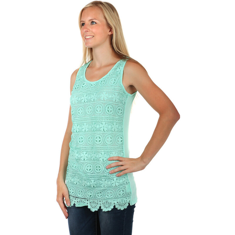 Glara Čipkované dámske tielko 36987207