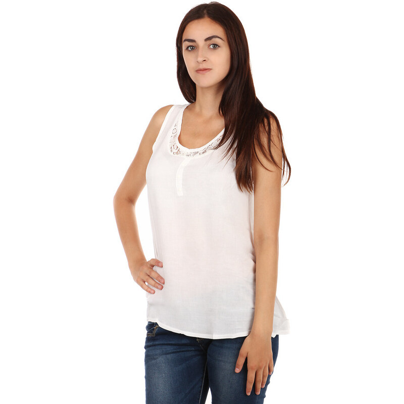 Glara Letné krajkové tielko 36987261