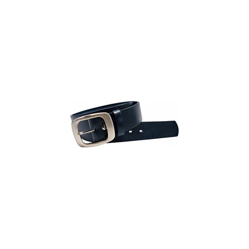 Penny Belts Dámsky kožený opasok 29959 modrý 37585670