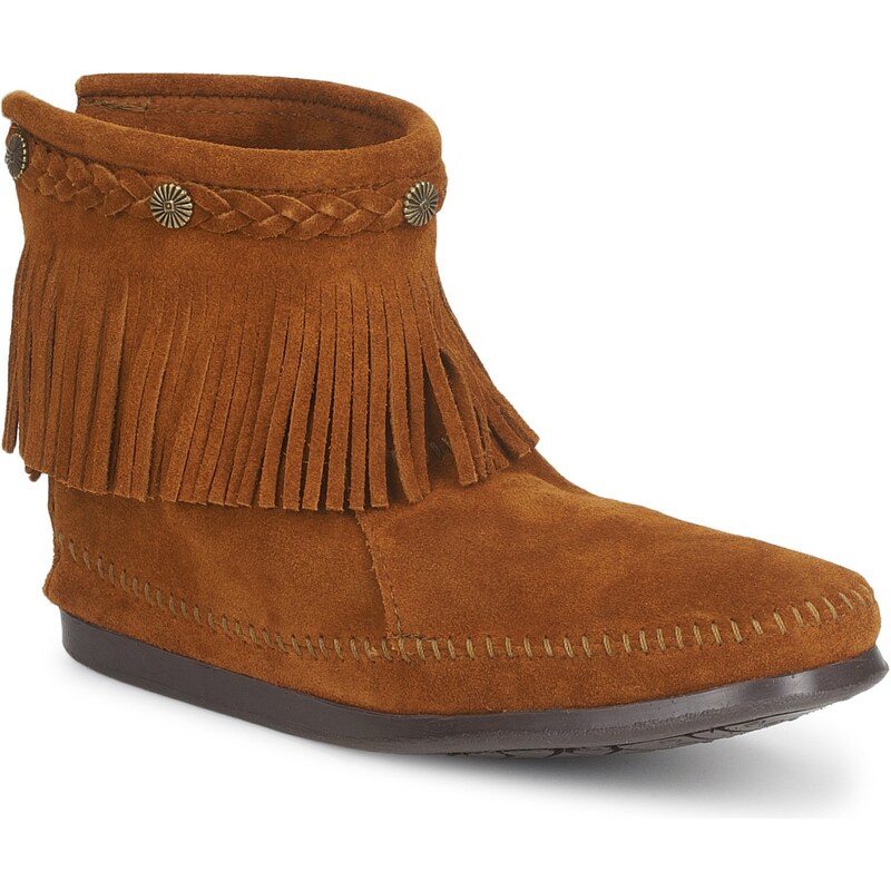 Minnetonka Polokozačky HI TOP BACK ZIP BOOT Minnetonka 36035032