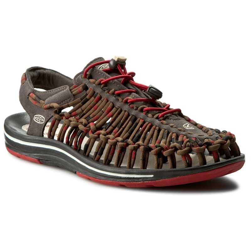 Sandále KEEN - Uneek Stripes 1014620 Red Dahlia/Raya - GLAMI.sk