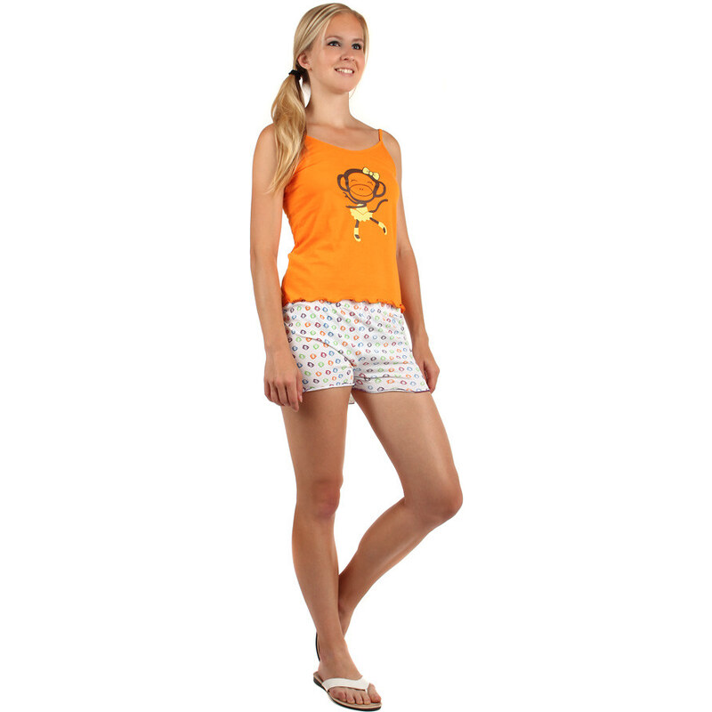 Glara Farebná nočná dámska súprava s obrázkom 36986941