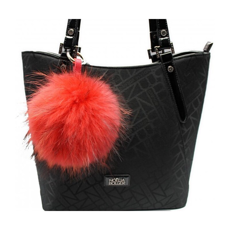 Sikora Kožušinový prívesok ku kabelke medvedíkovec červený 67622541