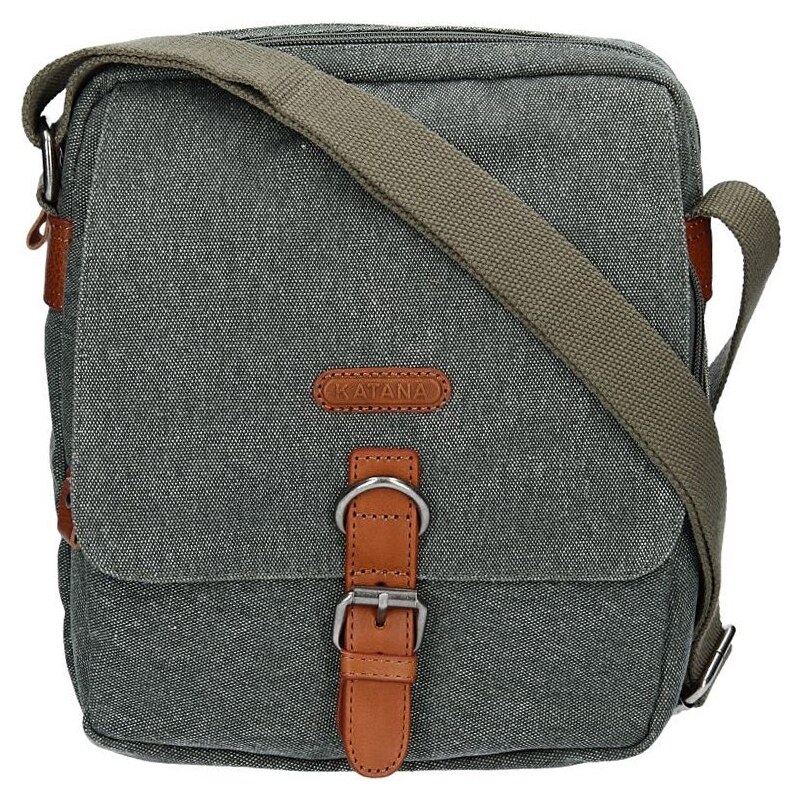 Pánska taška Katana Marco - šedo-zelená 11533481