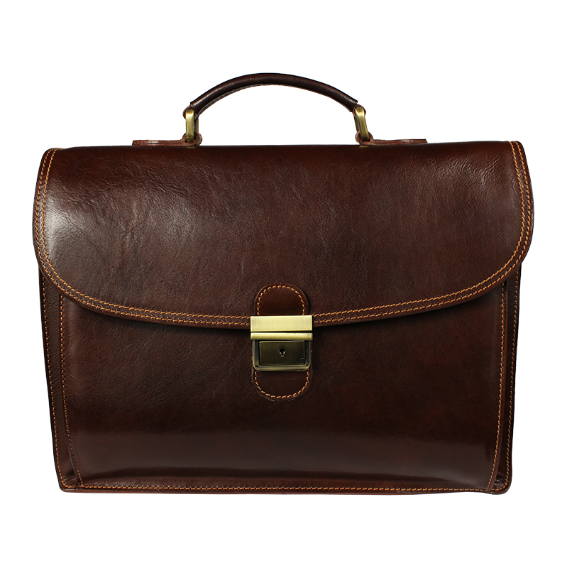 Kožená aktovka Romola Marrone hnedá NovaKabelka.sk 67305122