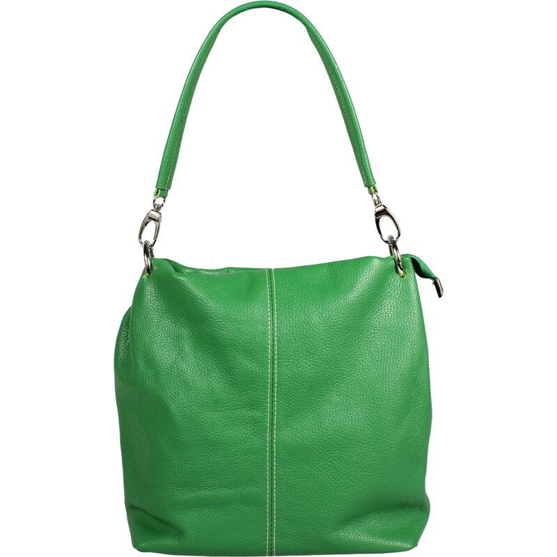 Zelená kožená talianska kabelka Fiora Verde Scura NovaKabelka.sk 36445574