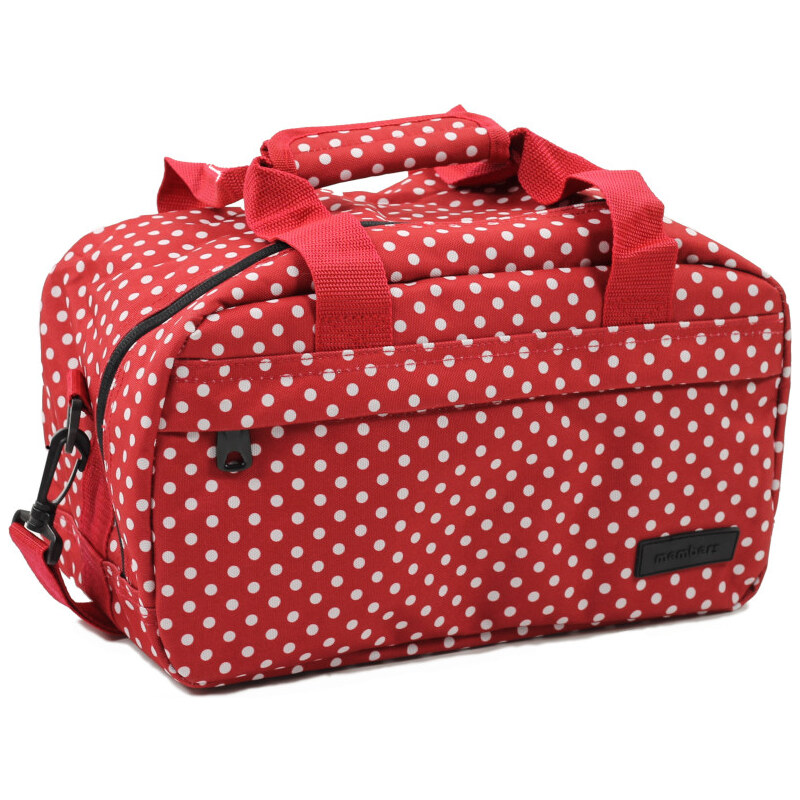 Member‘s taška SB-0043 červená / biela 20L 62192895