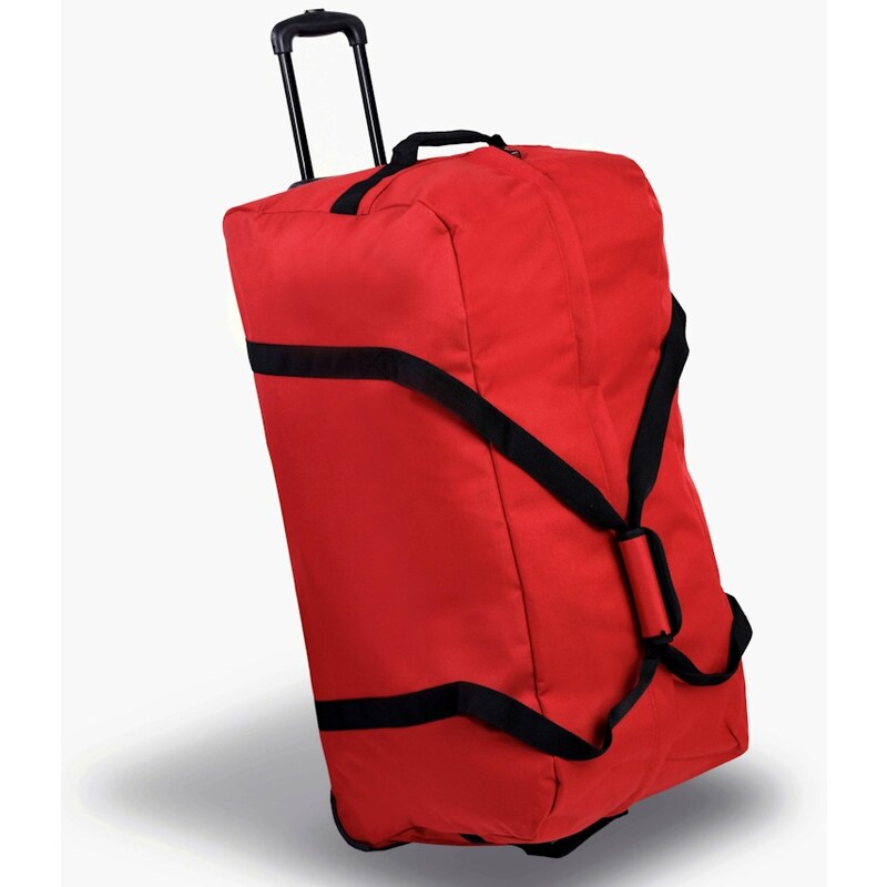 Cestovná taška na kolieskach MEMBERS TT-0035 – červená 63410033