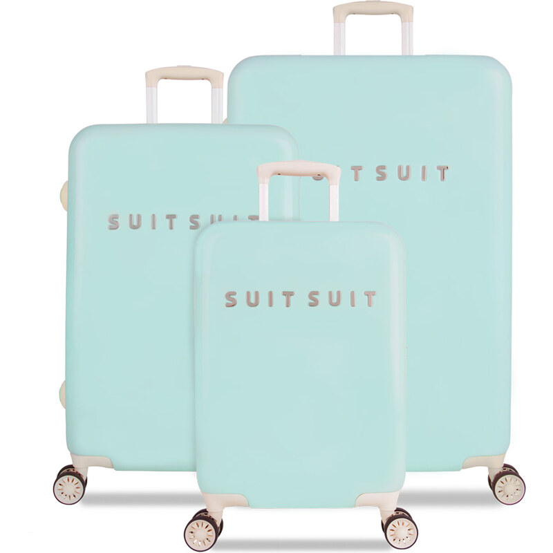 SUITSUIT TR-1222 Fabulous Fifties Luminous Mint sada 3 kufrů 77/67/55 47993936
