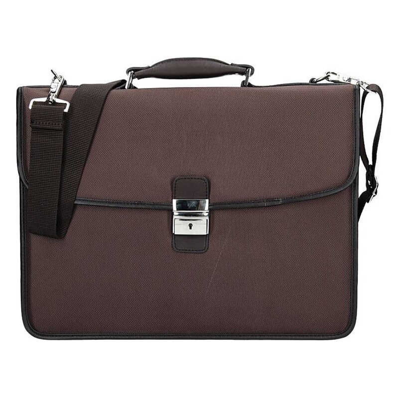 Pánska aktovka Katana Roberts - hnedá 60896555