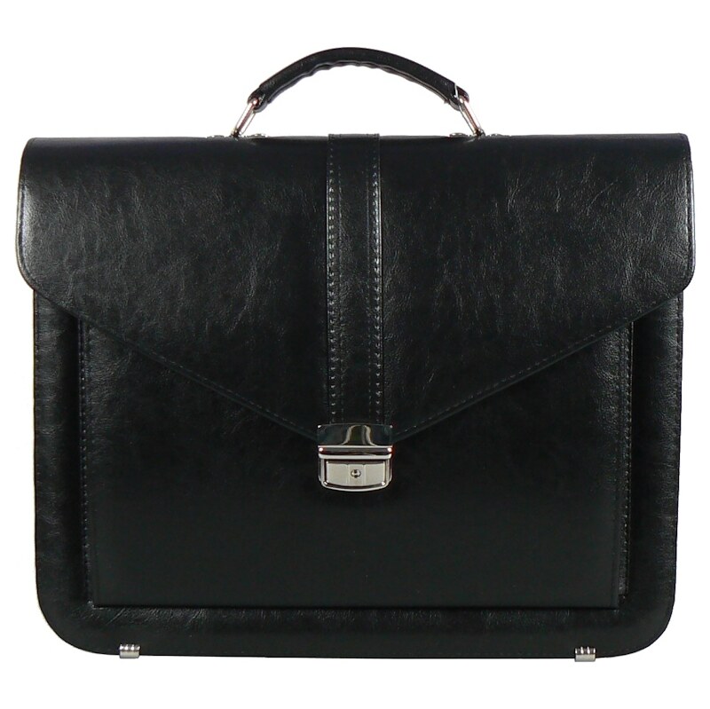 Aktovka REAbags 7173 – čierna/nikel 62191448