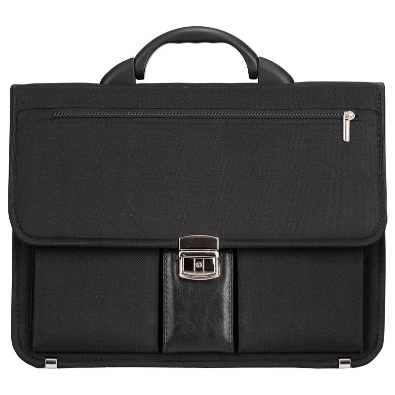 Aktovka REAbags 8001/1-T – čierna/nikel 62194495