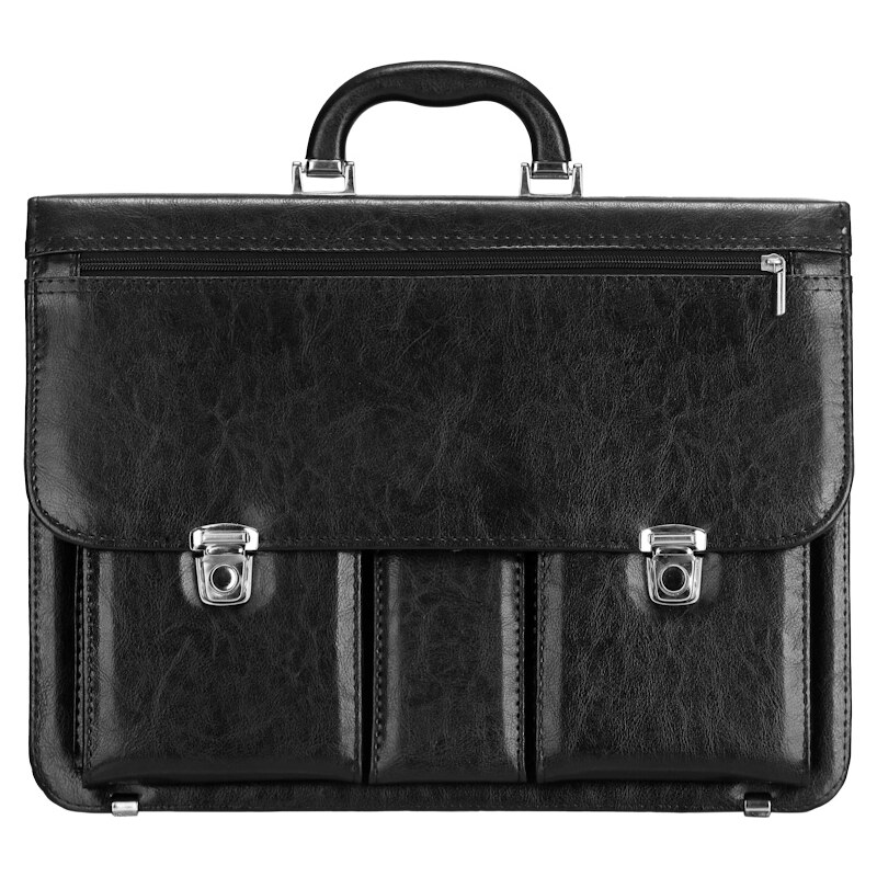 Aktovka REAbags 8001/2-TR – čierna/nikel 62193491