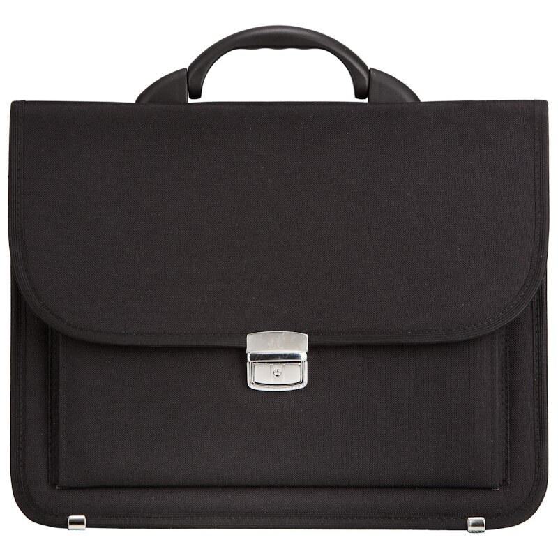 Aktovka REAbags 7416-T - černá/nikl 15 l 62194714