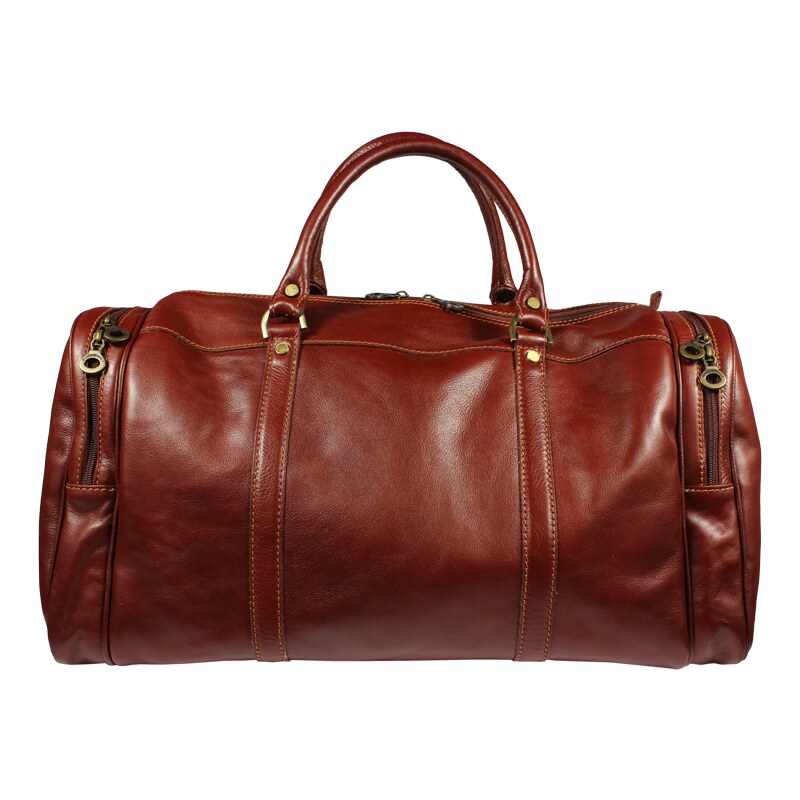 Kožená cestovná taška Saba Marrone hnedá NovaKabelka.sk 21267382