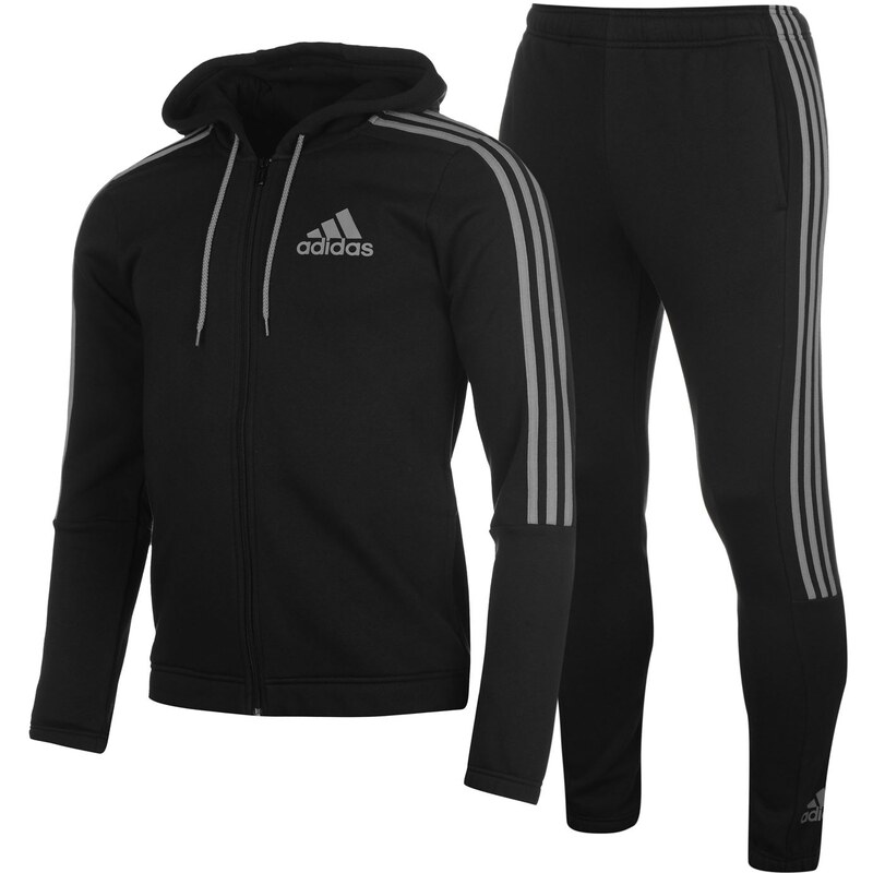 Three stripe sale jogger suit mens