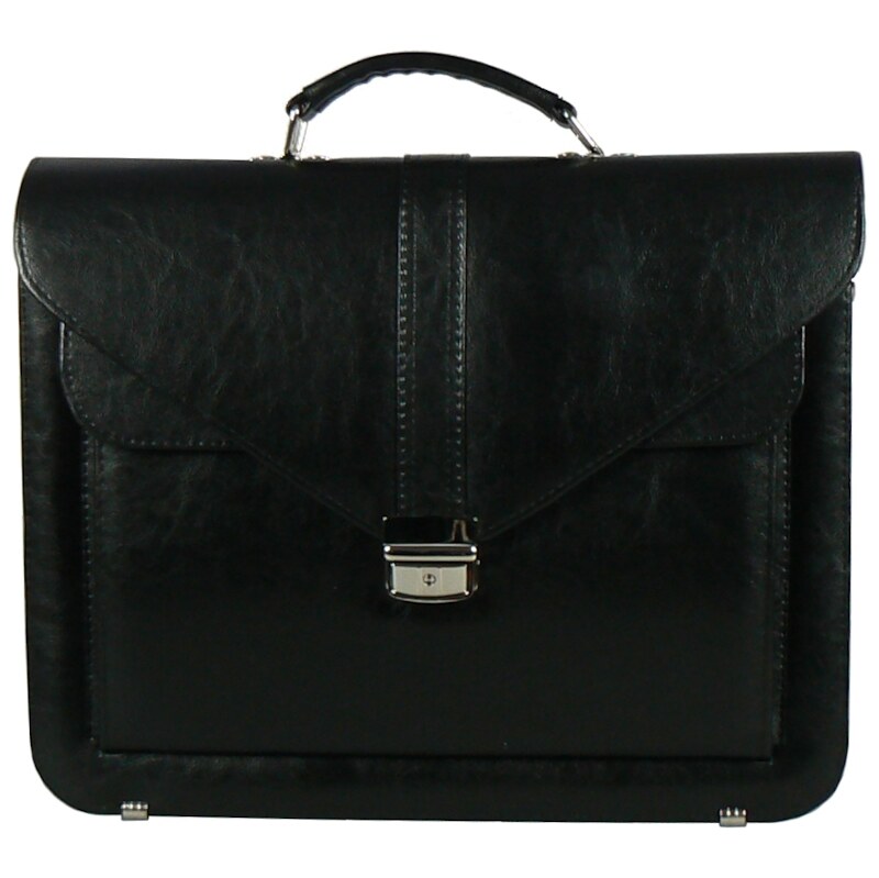 Aktovka REAbags 7173B – čierna/nikel 62192092