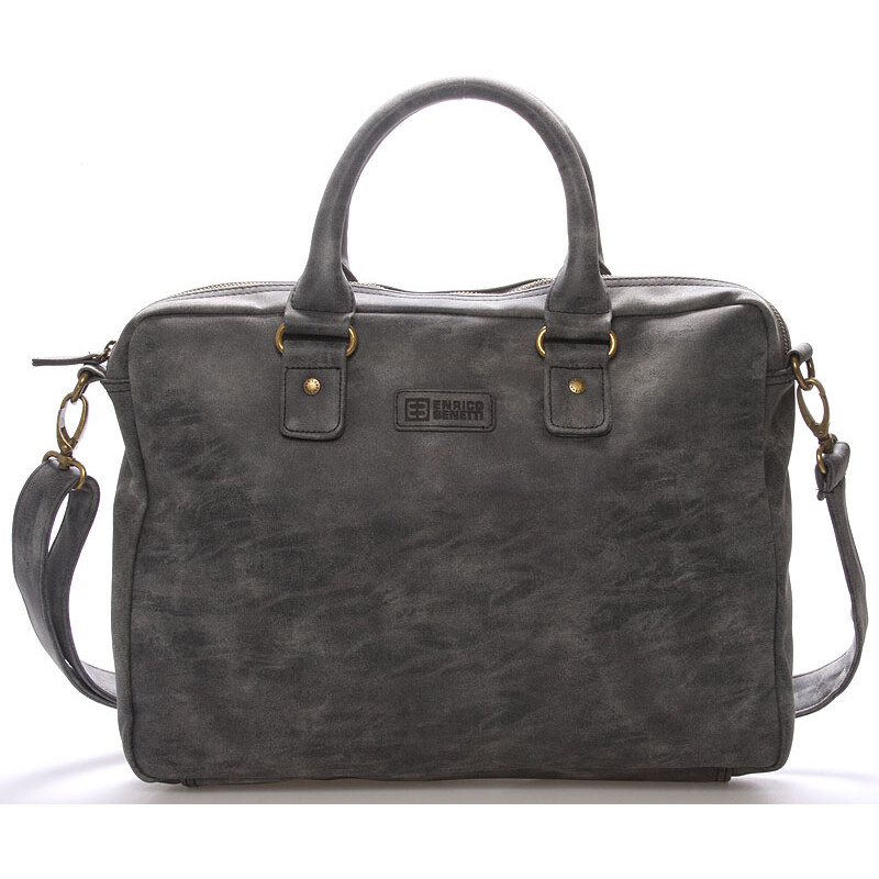 Pánska taška cez plece čierna - Enrico Benetti Raynell čierna 5714272