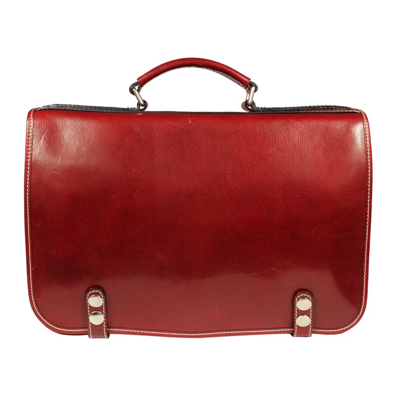 Kožená aktovka Malco Rossa červená NovaKabelka.sk 1337182